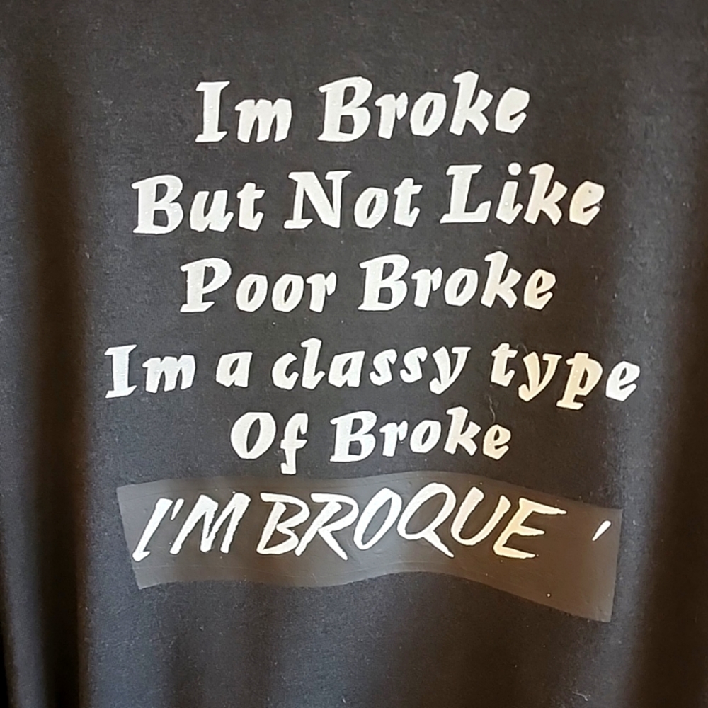 Black Dress, adjustable length, short sleeves, Im Broque'